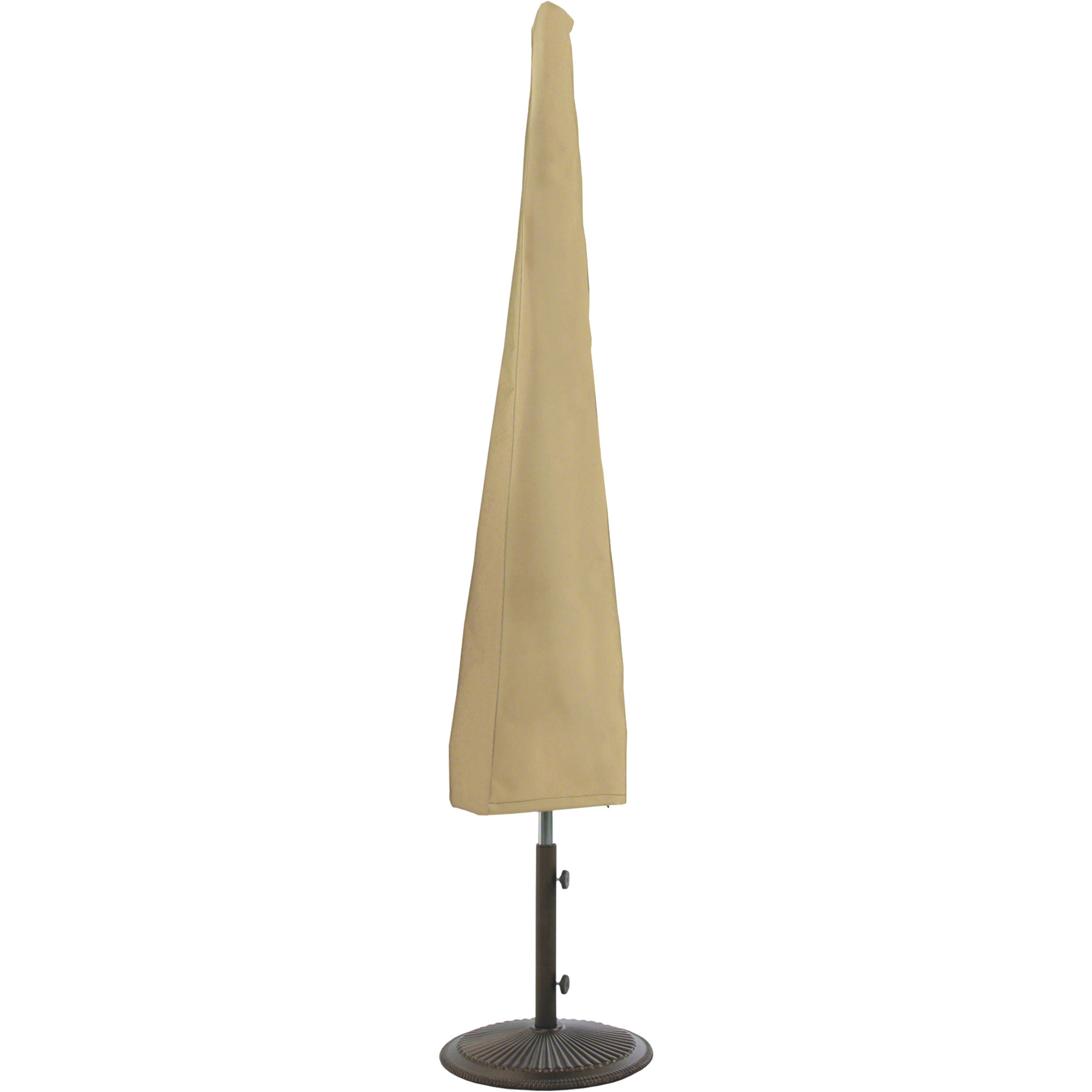 Classic Accessories Terrazzo Patio Umbrella Cover, Fits 11ft. Dia. or 8ft. Square Patio and Market Umbrellas, Sand, Model# 58902-EC